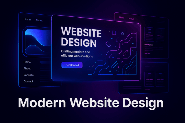 Modern Web Sitesi Tasarımı